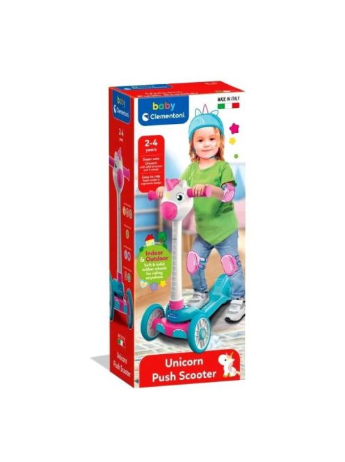 Clementoni Baby - Unikornis három kerekű roller X