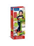 Clementoni Baby - Sárkányos három kerekű roller X