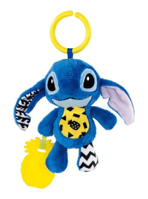 Clementoni Disney Stitch, puha csörgő bébijáték X