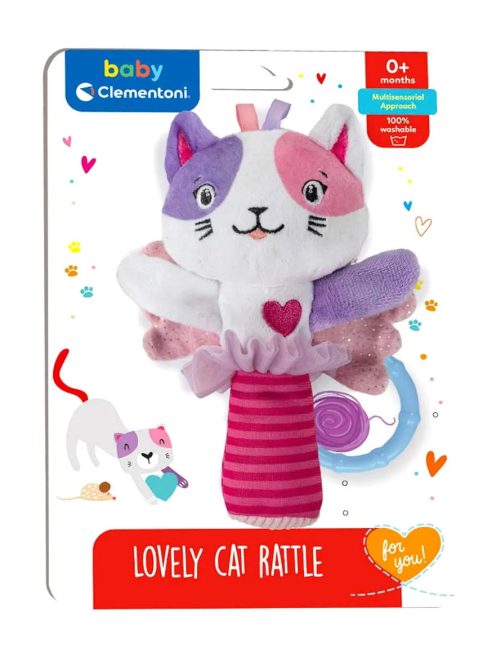 Clementoni Baby, Puha Cicás csörgő X
