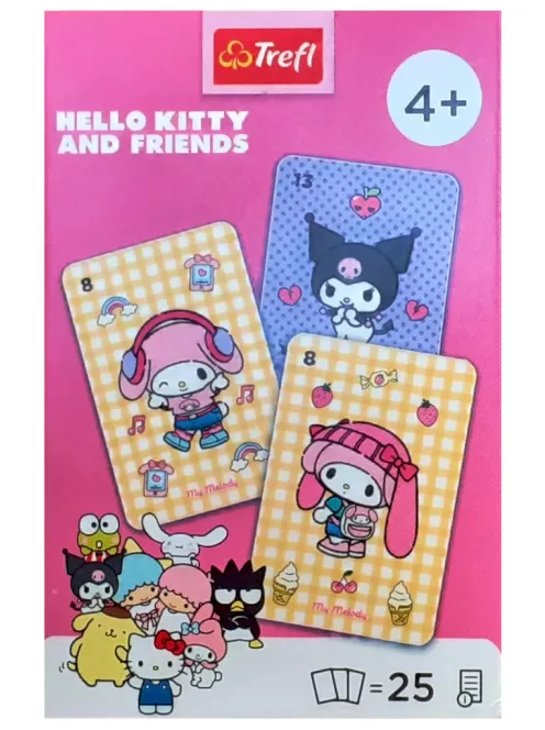Hello Kitty Kuromi - Fekete Péter kártya