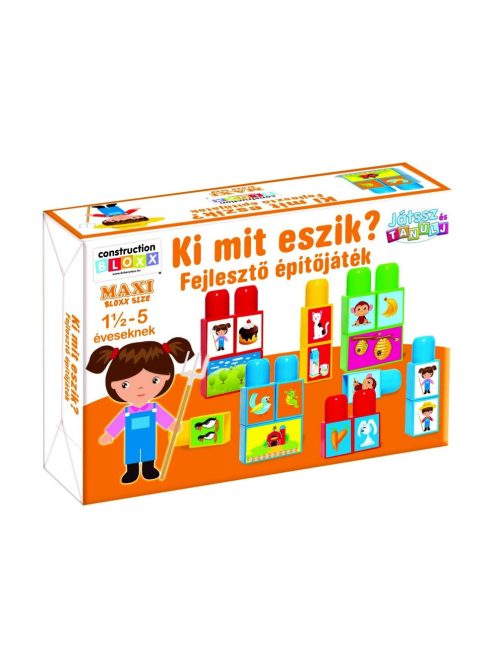 Ki mit eszik építőjáték csomag X