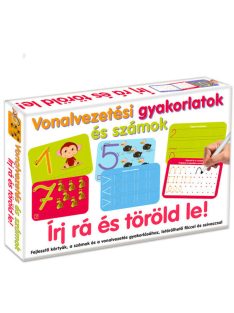   Vonalvezetési gyakorlatok és számok Írj rá és töröld le! X