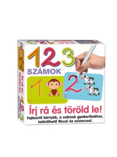 1, 2, 3 számok gyakorló készlet X