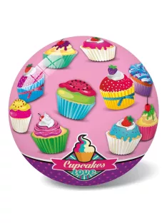 Jégkrém, muffin, fánk gumilabda 23 cm