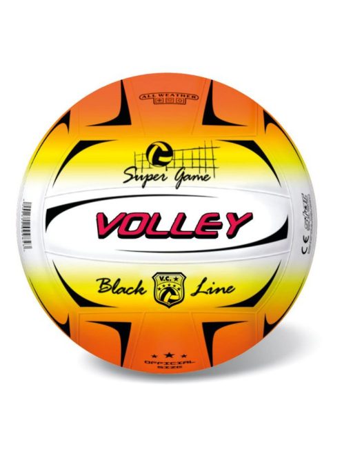 Strandröplabda, Fluo Black Line 21 cm - Narancs X