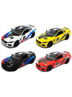   Kinsmart fémautó modell - BMW M8 competition livery coupe X