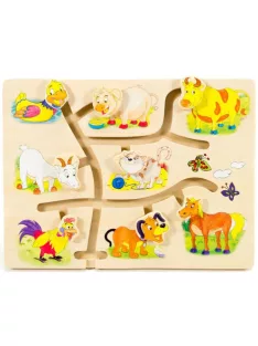 Útvesztő kicsi - Háziállatos B