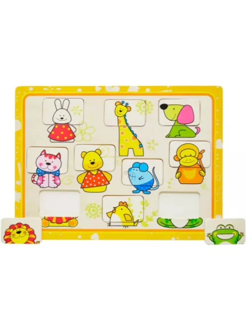 Puzzle arckereső - Nyuszis