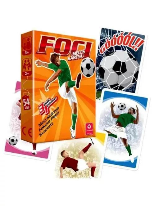 Foci meccskártya 3 az 1-ben