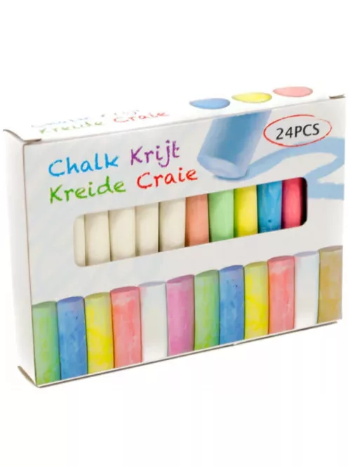 Színes kréta 24 db-os
