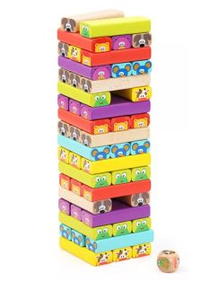 Leboruló torony állatos - Jenga B