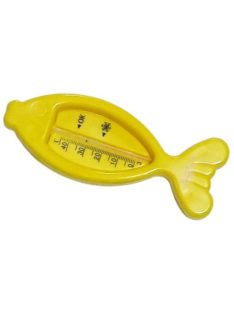 Fürdővíz hőmérő sárga