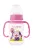 BabyBruin fogantyús cumisüveg karcsúsított 125 ml rózsa