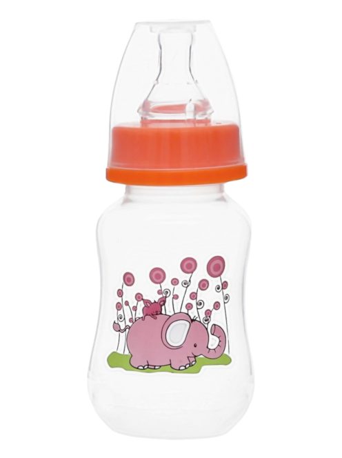 BabyBruin cumisüveg karcsúsított 125 ml narancs