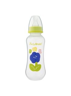 BabyBruin polipropilén cumisüveg 240ml kivizöld
