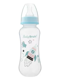BabyBruin cumisüveg karcsúsított 240 ml világoskék