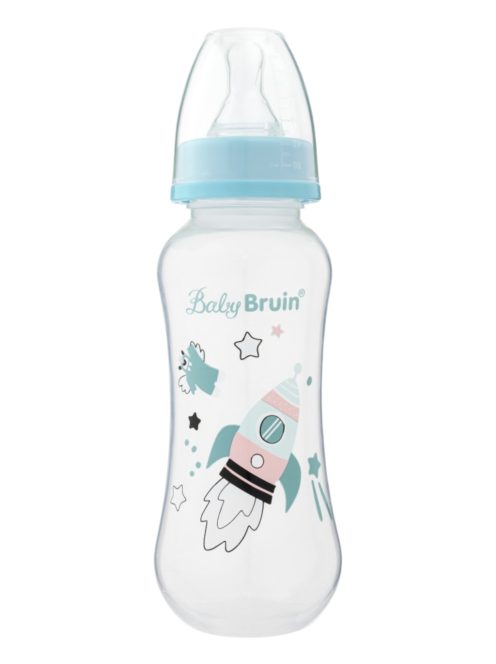 BabyBruin cumisüveg karcsúsított 240 ml világoskék