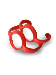 BabyBruin cumisüveg fogó 2 db - Piros