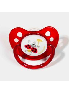   Baby Bruin ortondontikus szilikon játszócumi 0-18 hónapos - Katica