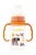 BabyBruin fogantyús cumisüveg 120 ml narancssárga