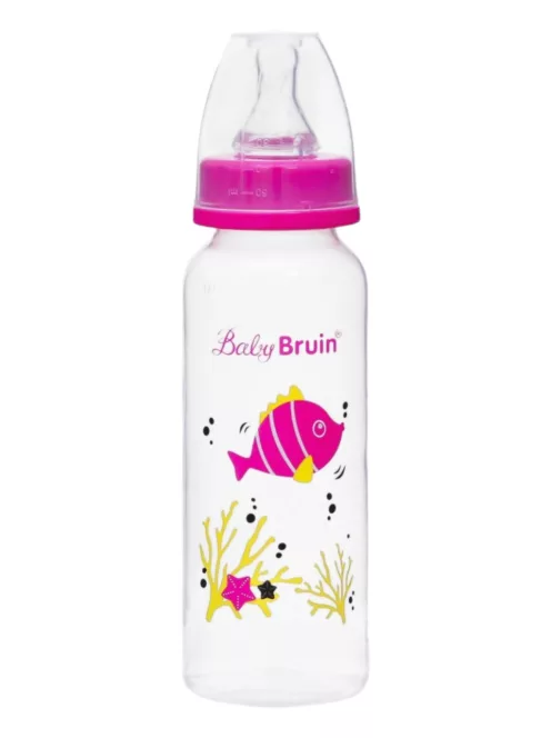 BabyBruin cumisüveg 240 ml pink