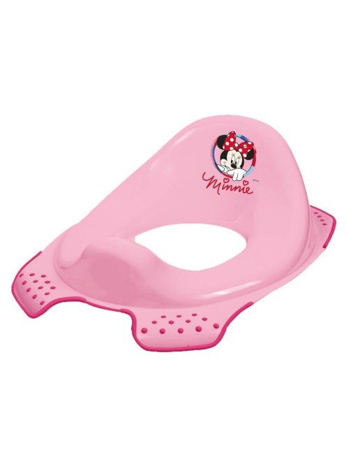 WC szűkítő csúszásgátlóval - Minnie pink