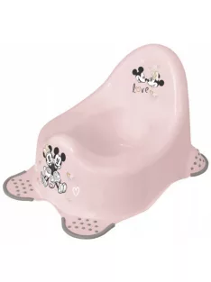 Tappancsos műanyag bili - Minnie rózsaszín X