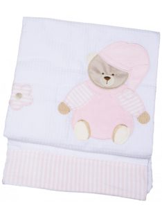 Babybruin takaró prémium 140x110 cm - Rózsaszín