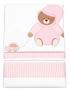 Babybruin takaró prémium 140x110 cm - Rózsaszín