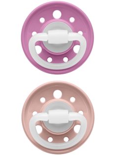   NIP Latex cseresznye játszócumi 0-6 hónapos 2 db-os - Pink-rózsaszín
