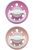 NIP Latex cseresznye játszócumi 0-6 hónapos 2 db-os - Pink-rózsaszín