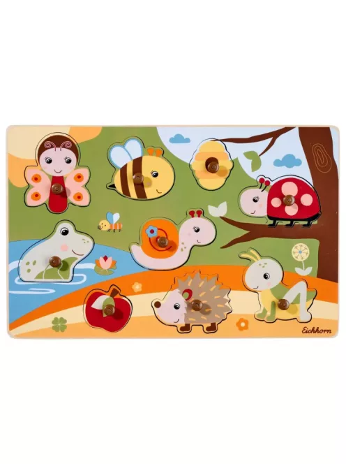 Eichhorn fogantyús puzzle - festett háttérrel B