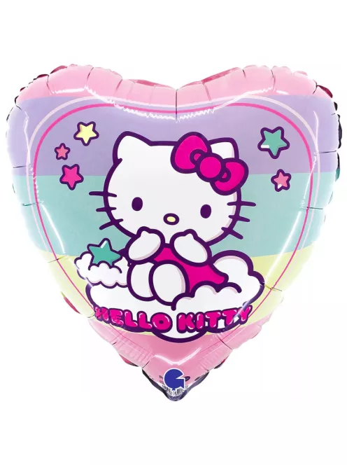 Hello Kitty Rainbow fólia lufi 46 cm Nr7