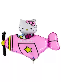 Hello Kitty Airplane Pink mini fólia lufi 35 cm (WP) Nr6
