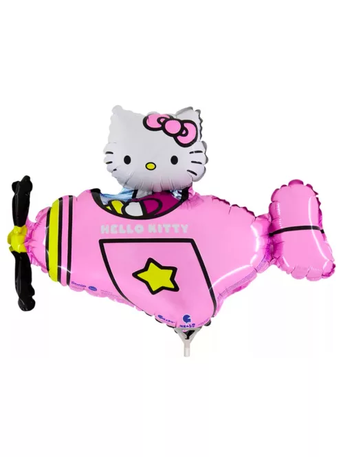 Hello Kitty Airplane Pink mini fólia lufi 35 cm (WP) Nr6