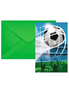 Focis Soccer Fans party meghívó 6 db-os FSC