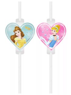   Disney Hercegnők Live Your Story papír szívószál, 4 db-os szett FSC