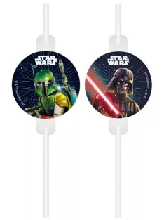 Star Wars papír szívószál, 4 db-os szett FSC Nr1