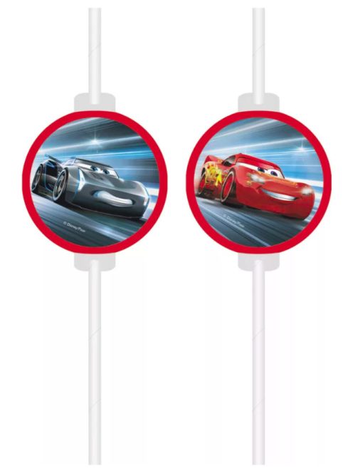 Disney Verdák Victory Is Mine papír szívószál, 4 db-os szett FSC