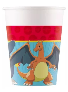 Pokémon Next Generation papír pohár 8 DARABOS 200 ml Nr2