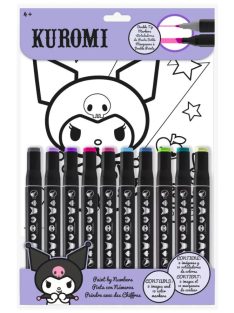 Hello Kitty Kuromi számos színező