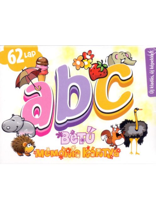 ABC betű memória kártyajáték - Cartamundi