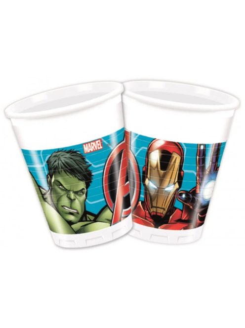 Bosszúállók Infinity Stones papír pohár 8 DARABOS 200 ml FSC Nr3