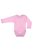 Kynga rózsaszín hosszú ujjú baba body 62-152 cm