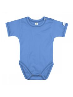   Kynga középkék rövid ujjú baba body 62 - KIFUTÓ SZÍN, UTOLSÓ DARABOK!