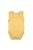 Kynga sárga ujjatlan baba body 62, 68, 74, 80, 86, 92, 98 cm