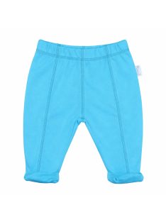   Kynga ciánkék talpas babanadrág - Szabott 62, 68, 74, 80, 86, 92, 98 cm - MEGSZŰNŐ TERMÉK, UTOLSÓ DARABOK!