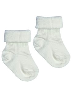   Krémfehér újszülött babazokni, bébizokni 0-2 hónap - 13-14 lábméret