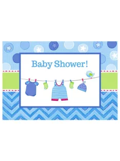Baby Boy Shower meghívó 8 db-os Nr1